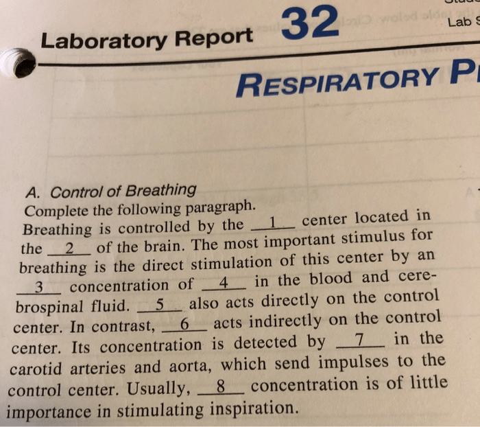 Rate of respiration virtual lab answer key