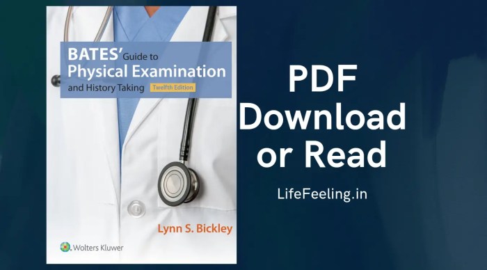 Guide to physical examination and history taking test bank