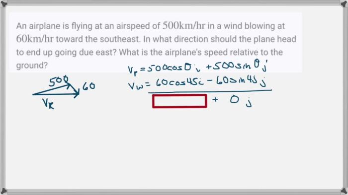 A light plane attains an airspeed of 500 km/h