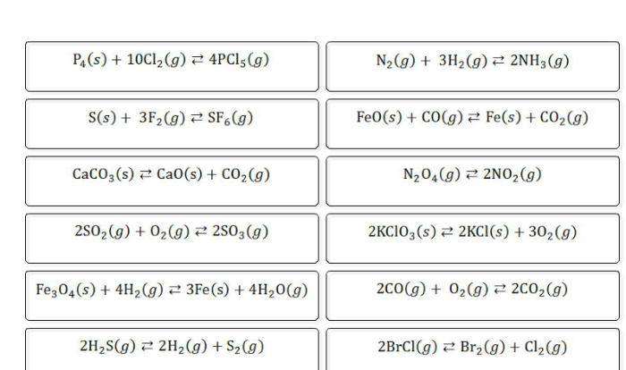 Kc kp reactions equal which select solved