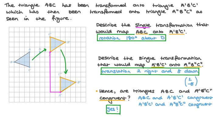 Describing sequences of rigid transformations answer key